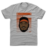 Mens Cotton T-Shirt Heather Gray