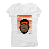 Womens Women's V-Neck White